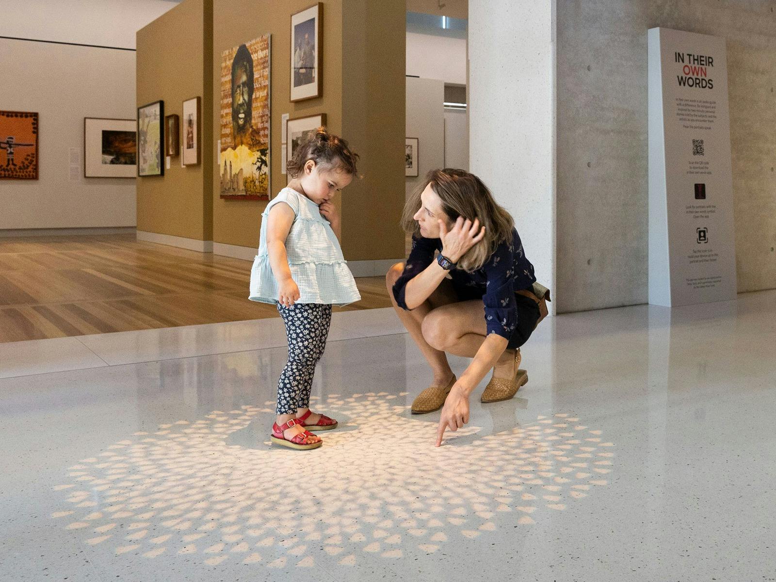 Family in the Gallery