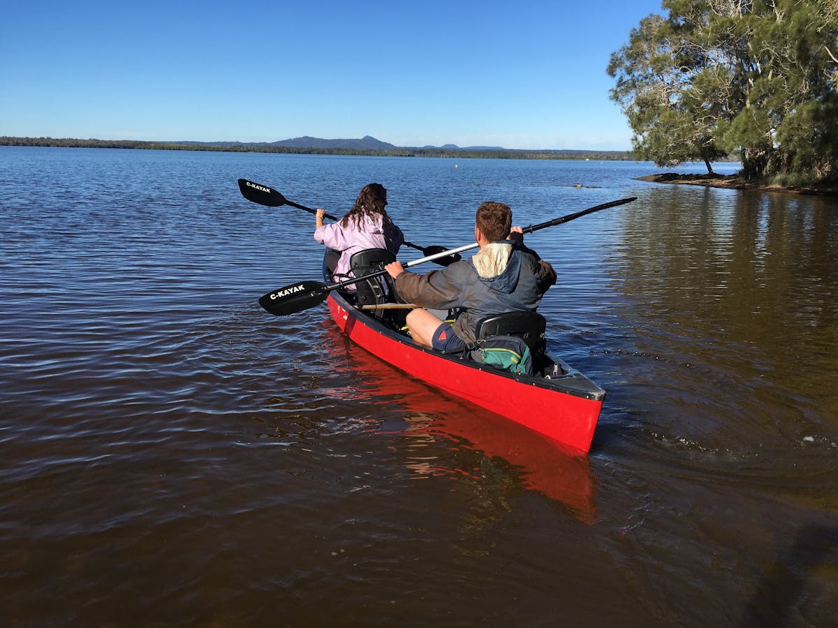 Canoes generally offer more space than kayaks and have more comfortable seating Canoes generally offer more space than kayaks and have more comfortable seating