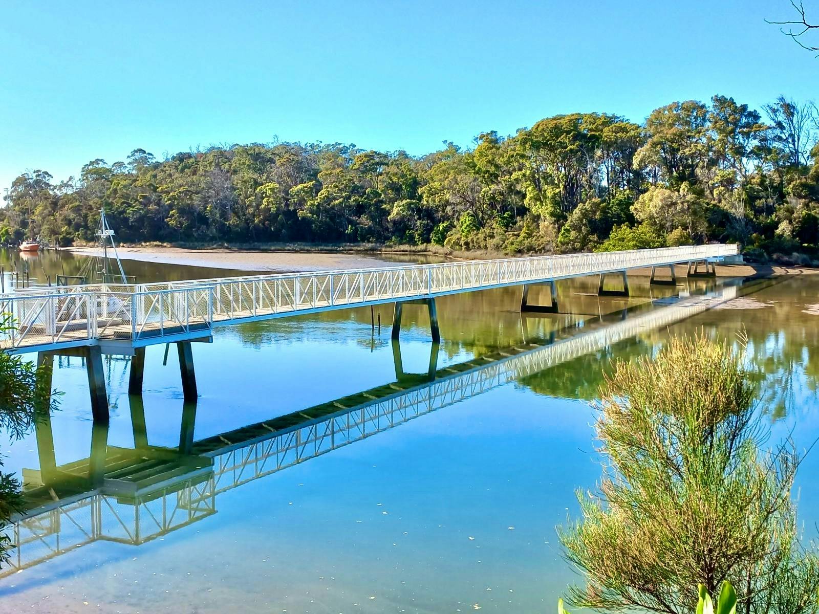 Port Sorell Estuary Walking track bridge