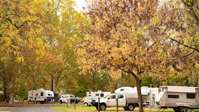 camping at Reflections Tumut River