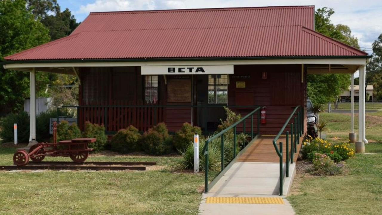Beta Hut and Railway Memorabilia