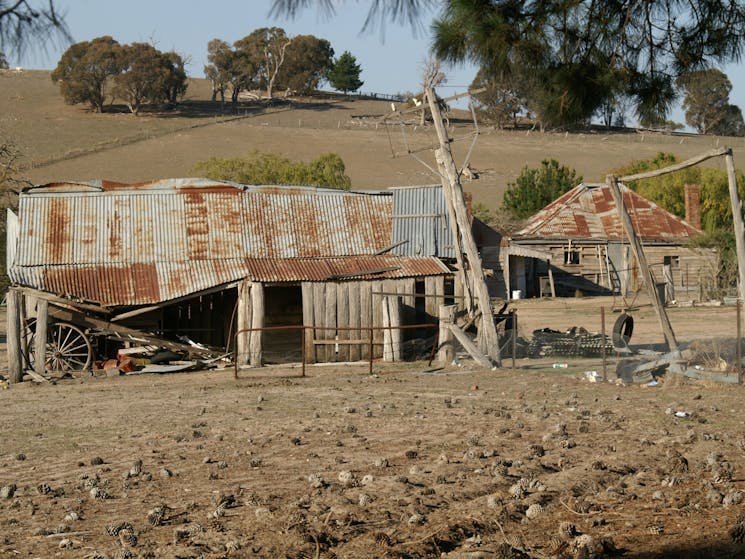 Tumble down house