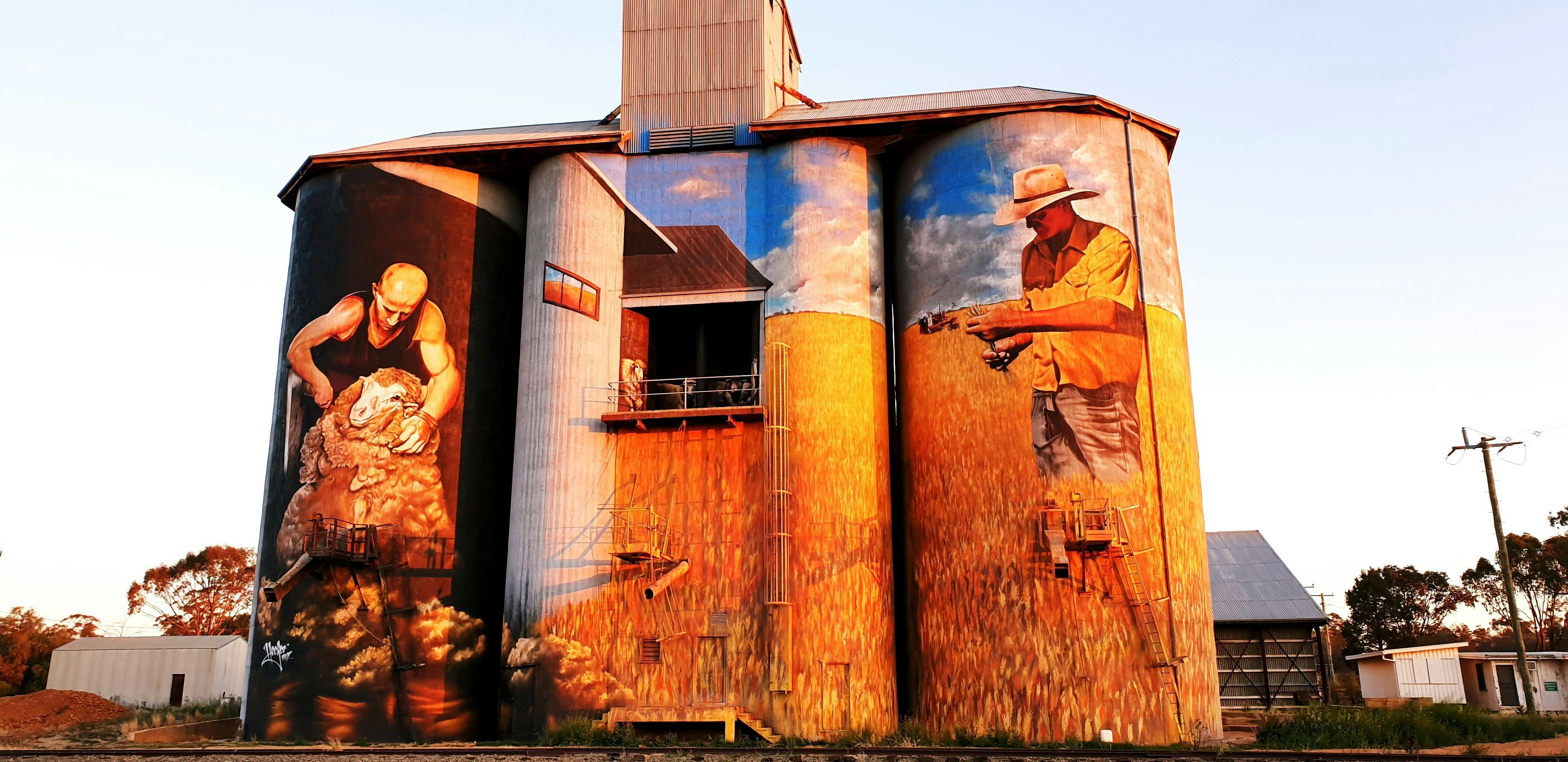 Weethalle Silo Art | NSW Holidays & Accommodation, Things to Do