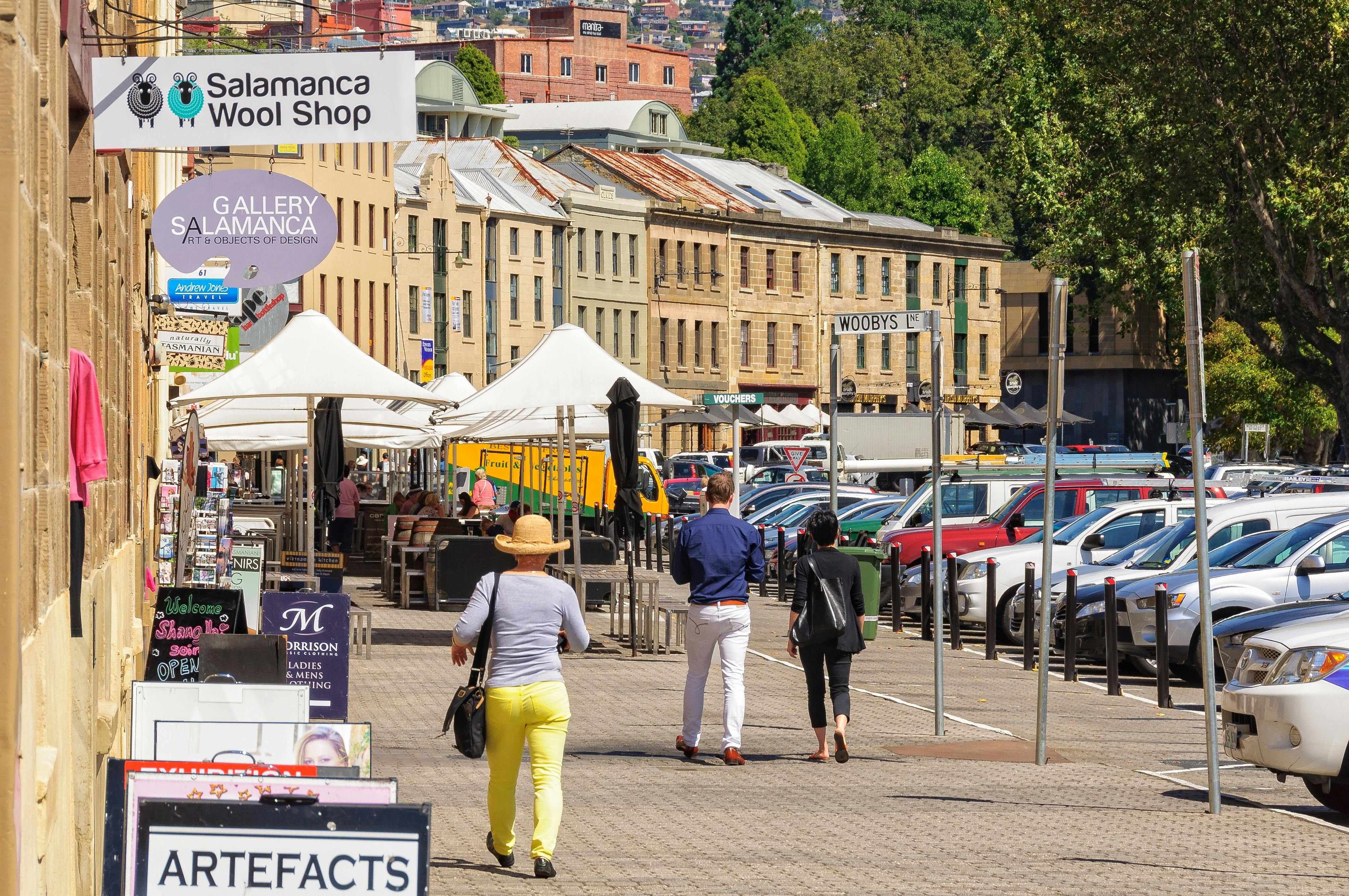 View historic Salamanca Place