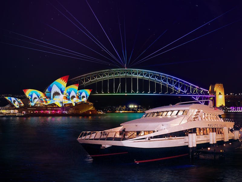 Image for Magistic Vivid Sydney Dinner Cruise