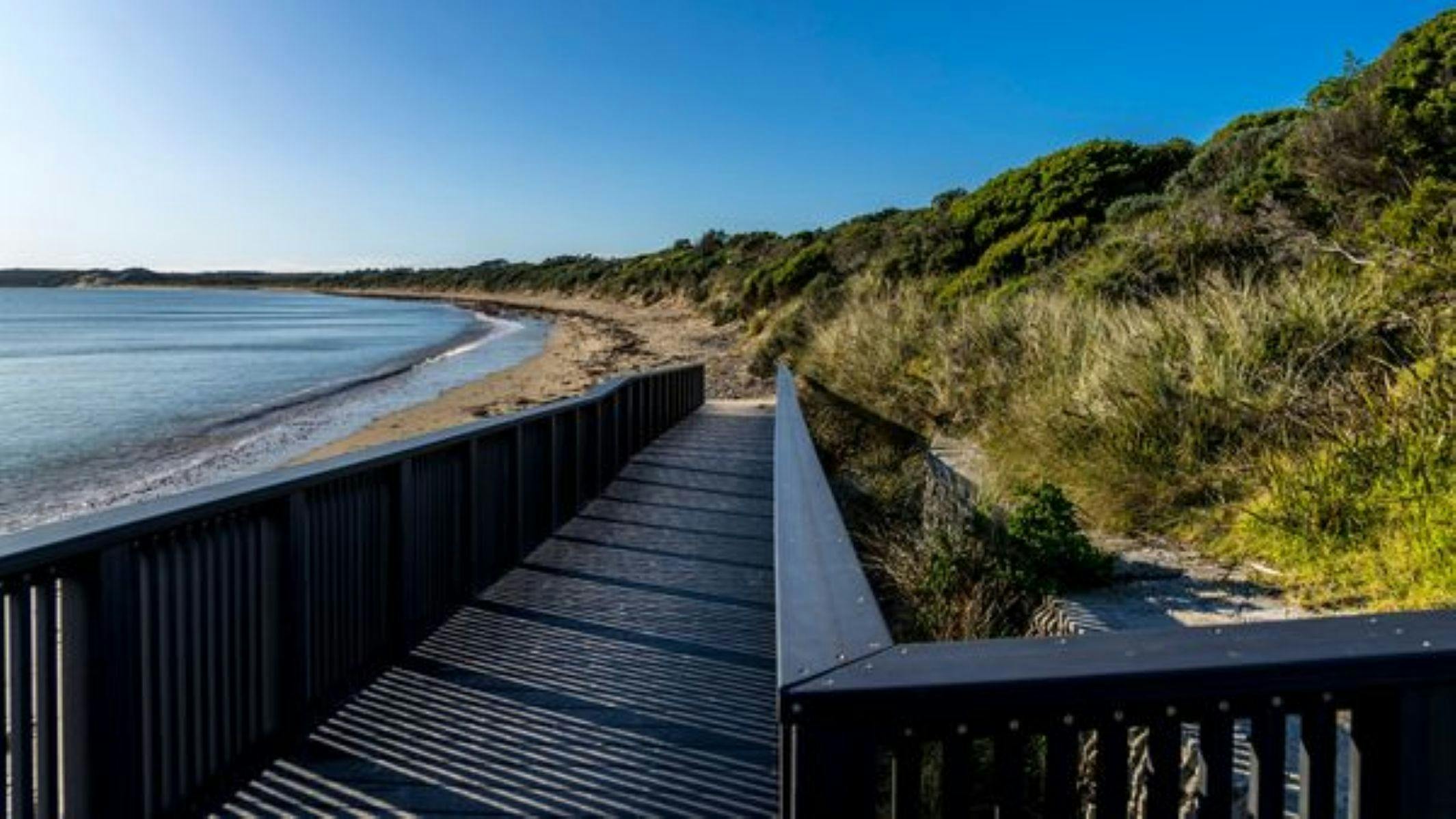 Ramp onto East Beach