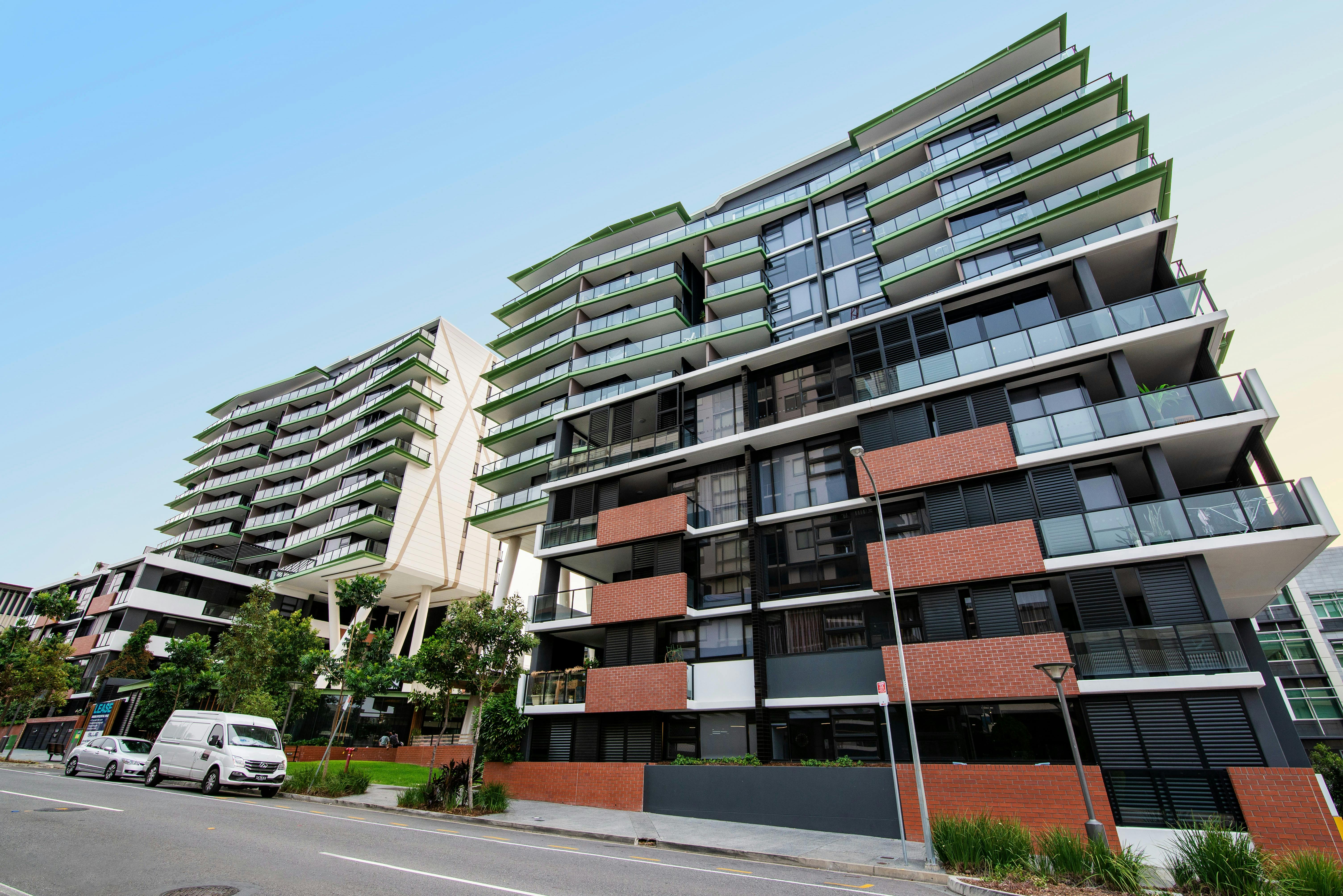 Front of the building