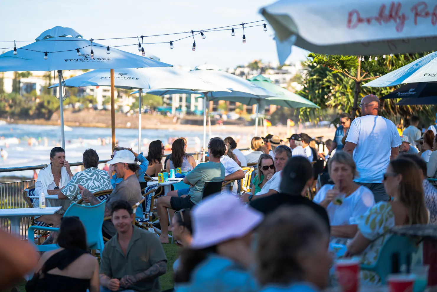 View from the beach bar