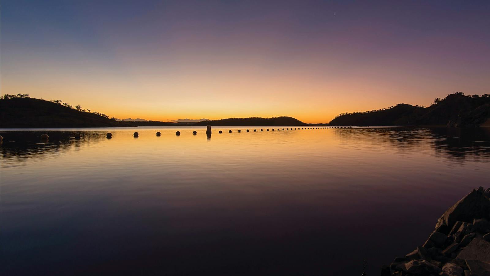 Lake Moondarra Sunset