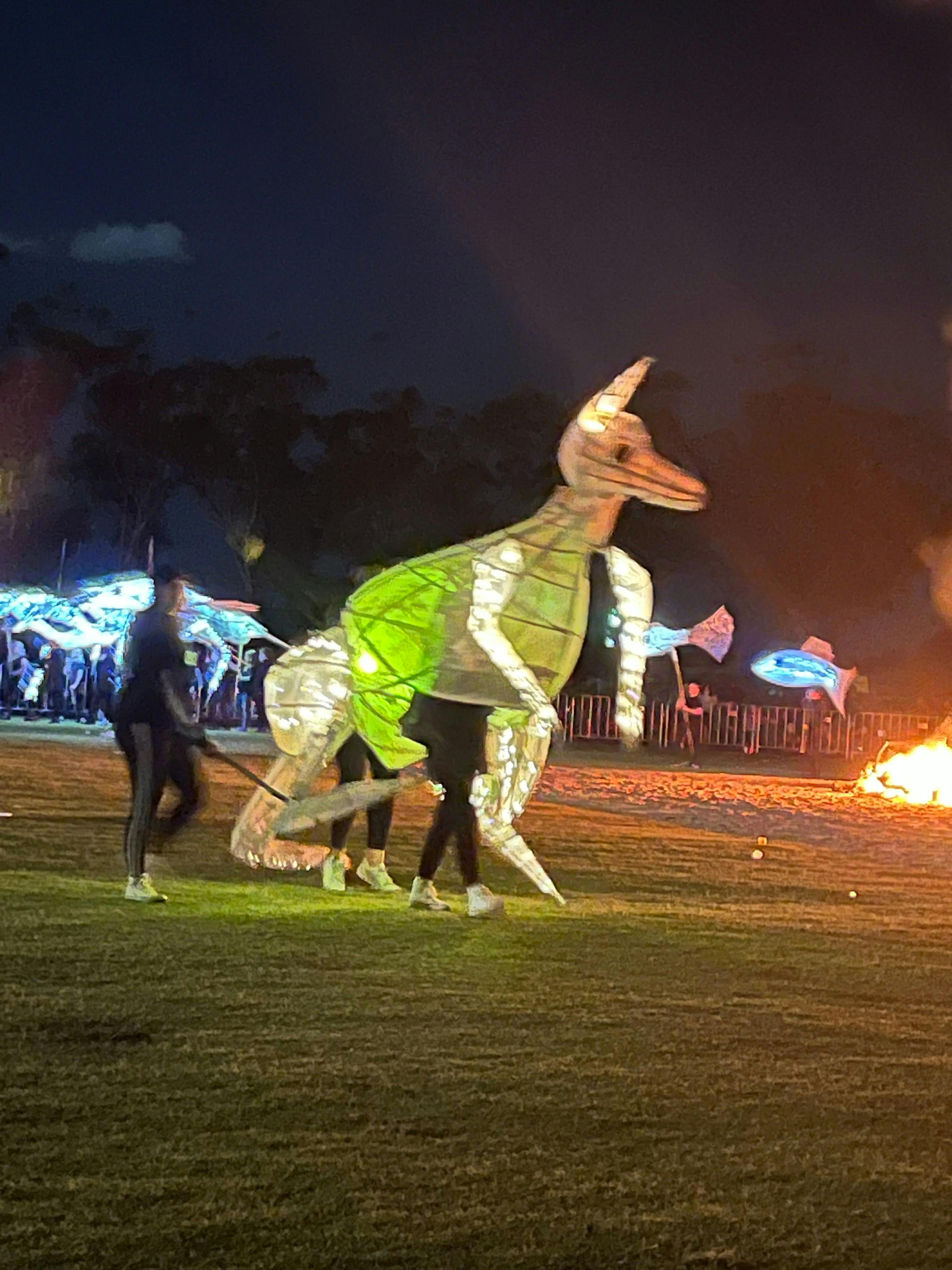 Entertainment before the Burning of the Bull