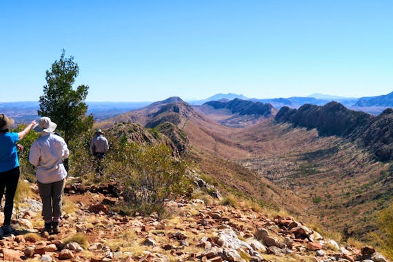 The Ultimate Larapinta Trail 6-Day Pack-Free Guided Walk