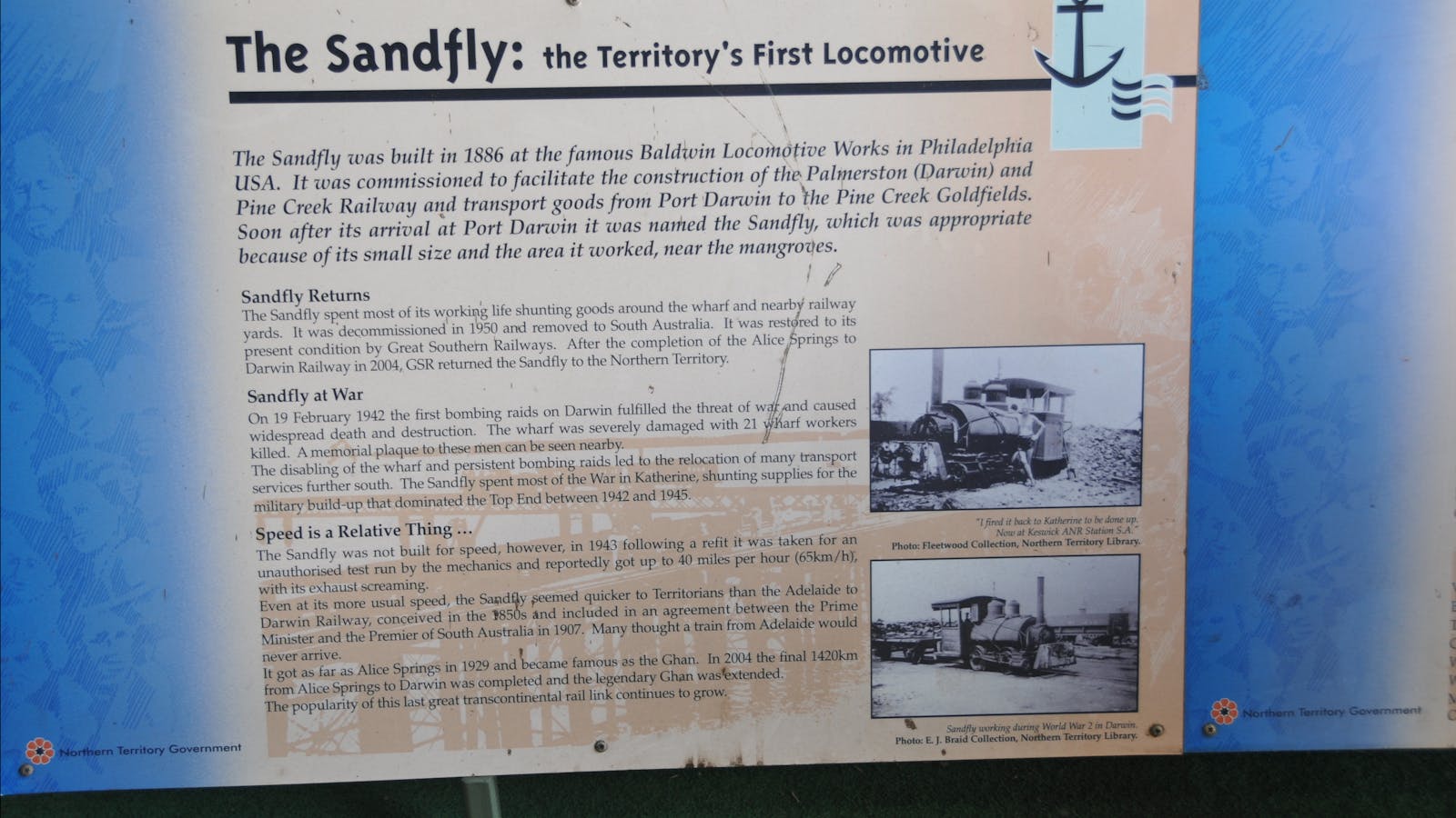 Sandfly NA1 Steam Locomotive