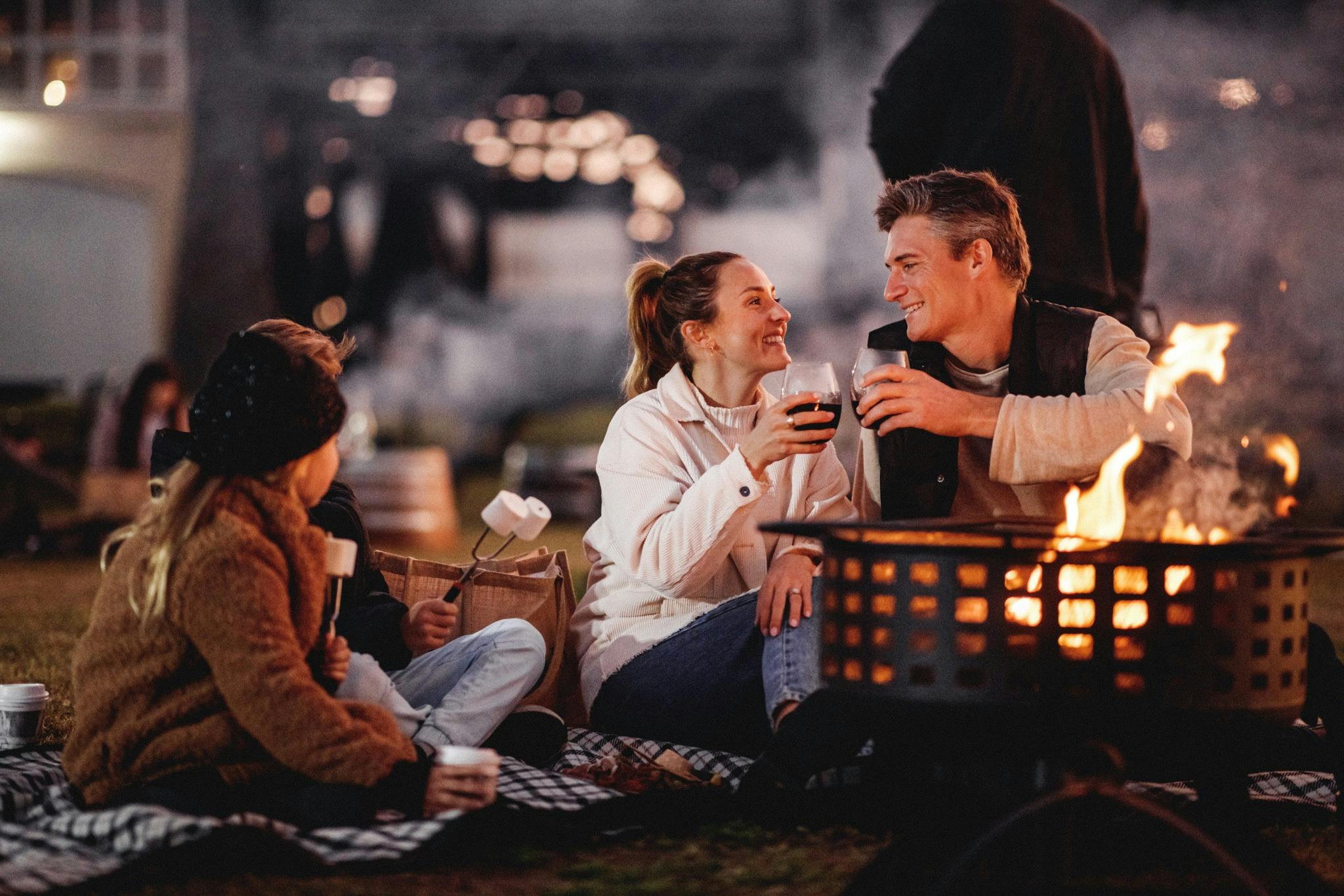 Firepits at Sirromet
