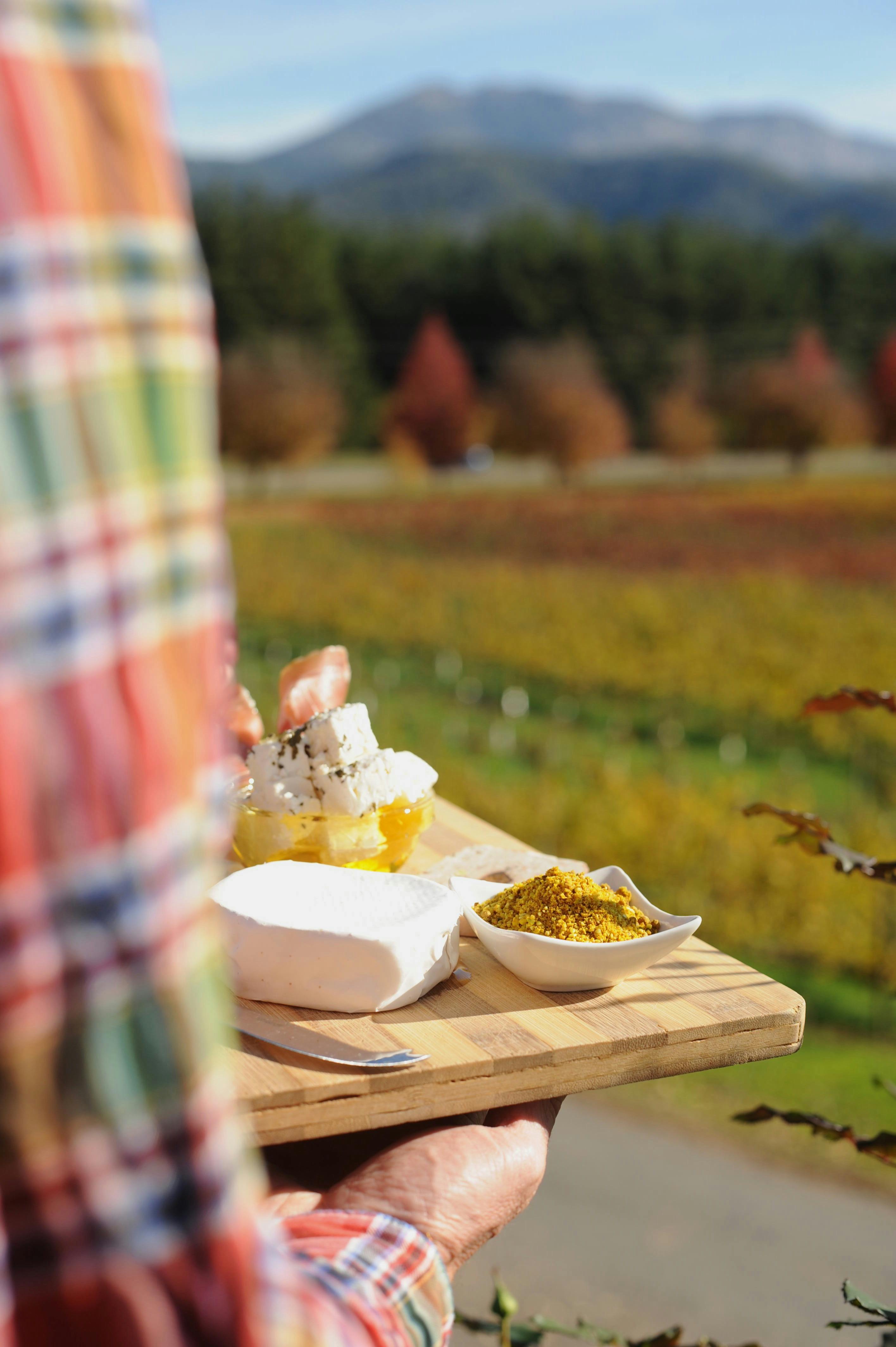 Mount Buffalo View Apartment cheese platter