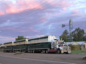 Symbols of the outback - The Road Train