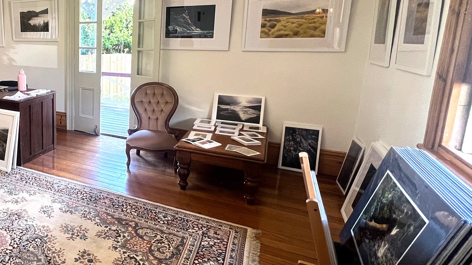 The Elm & the Raven Studio Gallery of artist and photographer, Emma Coombes in Tasmania's Huon Valle