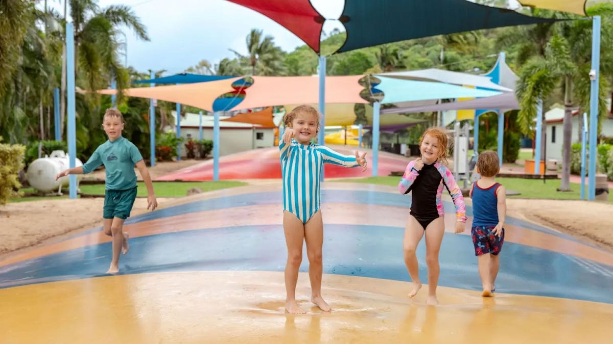 Ingenia Holidays Cairns Coconut Jumping Cushion