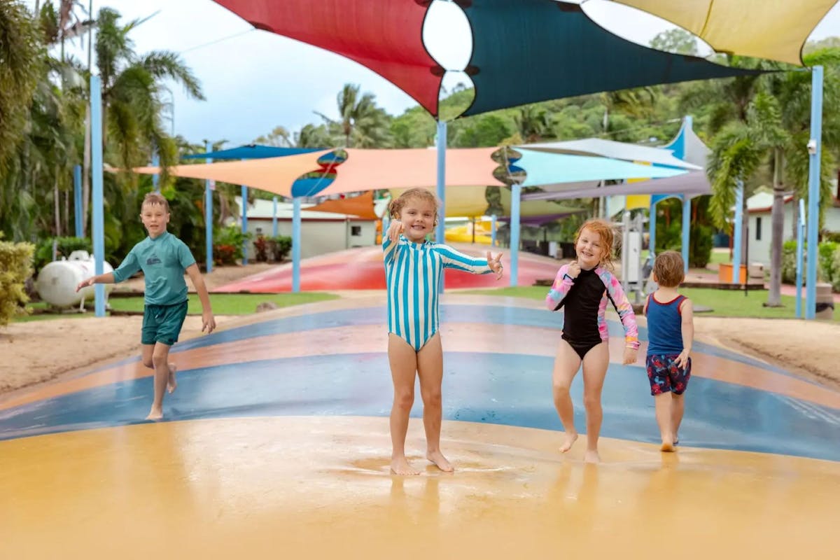 Ingenia Holidays Cairns Coconut Jumping Cushion