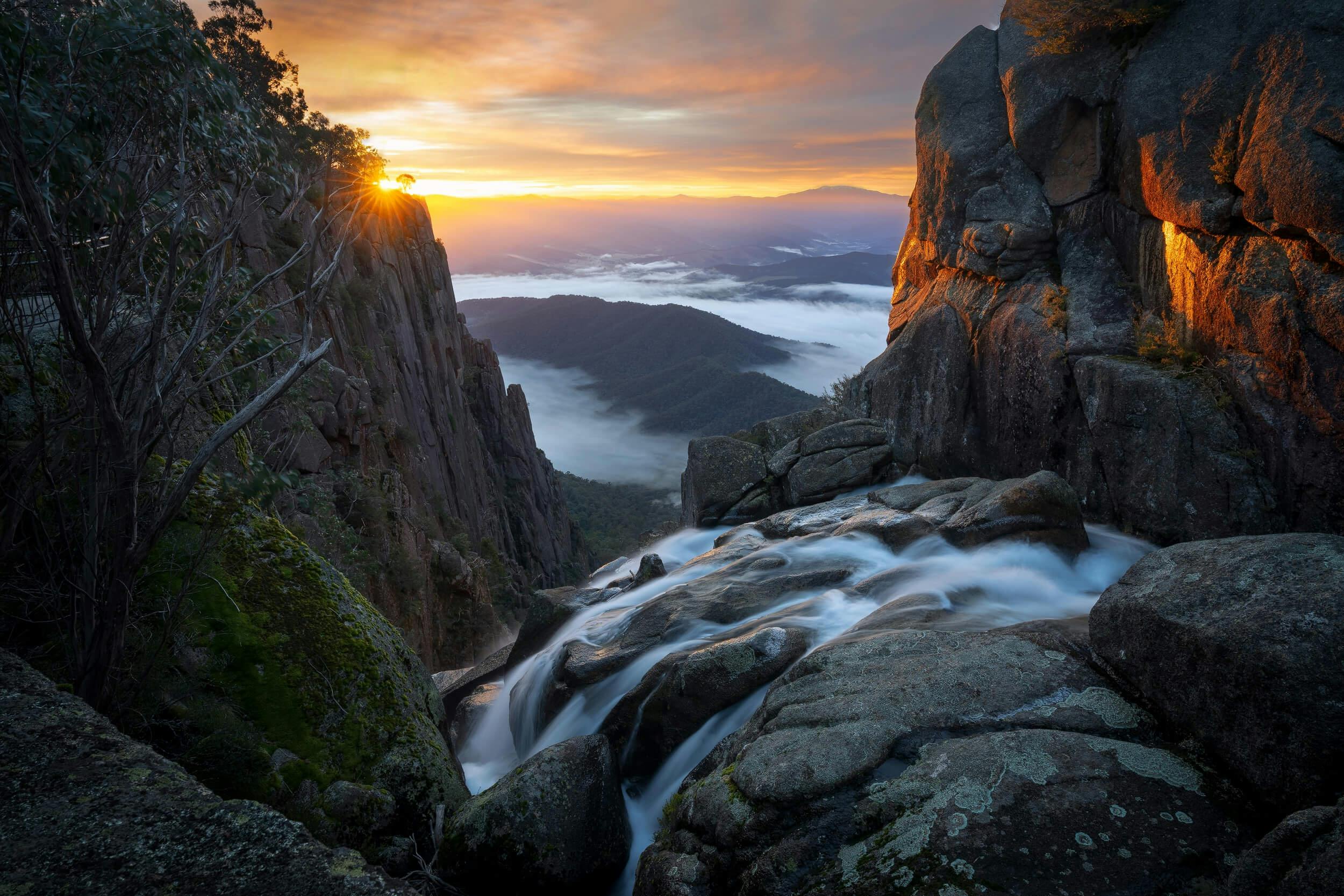 Crystal Brook Falls - Mount Buffalo.