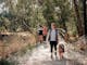 people walking in bushlands
