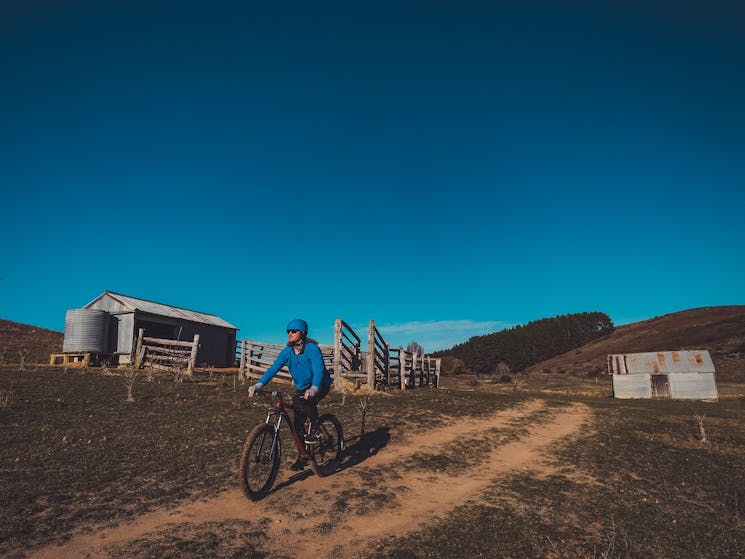 Mountain biking at Googong