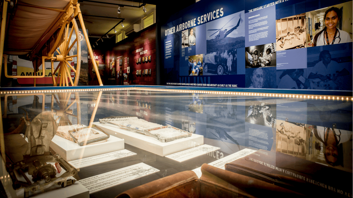 Working for Health Display at the Australian Workers Heritage Centre