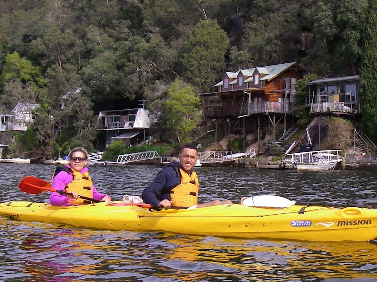 Hawkesbury River Guided Kayak Tour with Southern Cross Kayaking