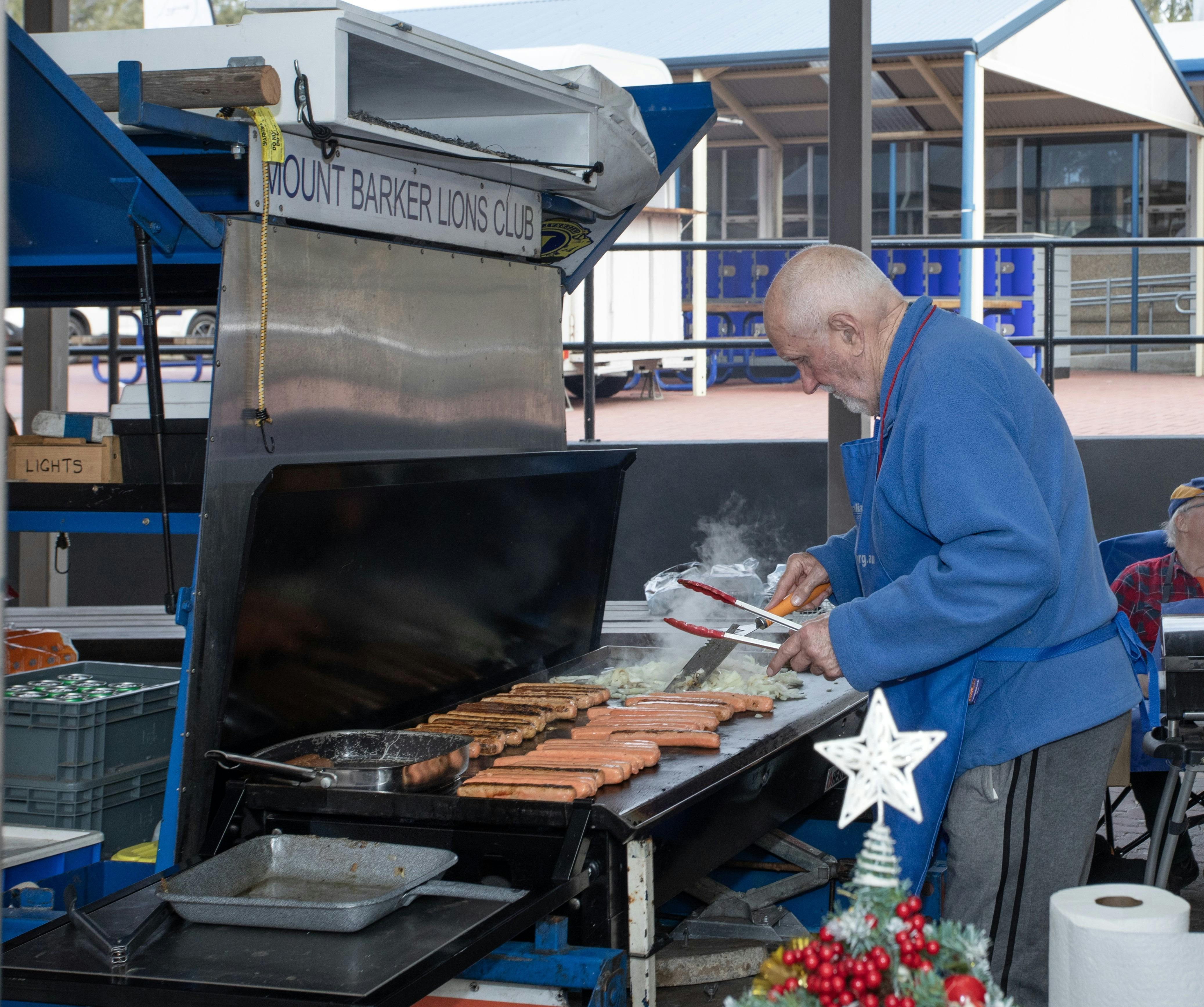 Mount Barker Lions Club doing their thing
