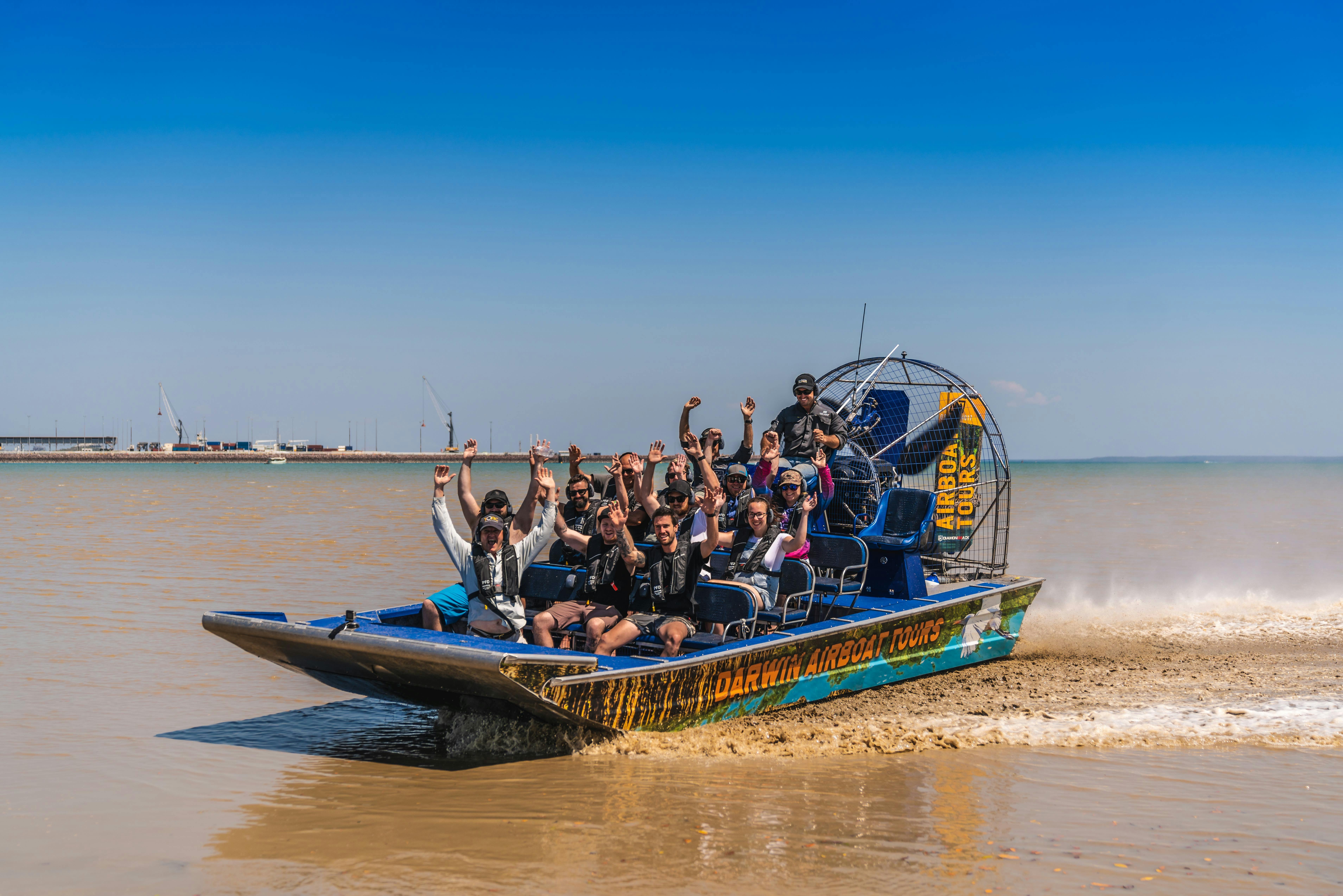 Exhilarating spins across the mudflats