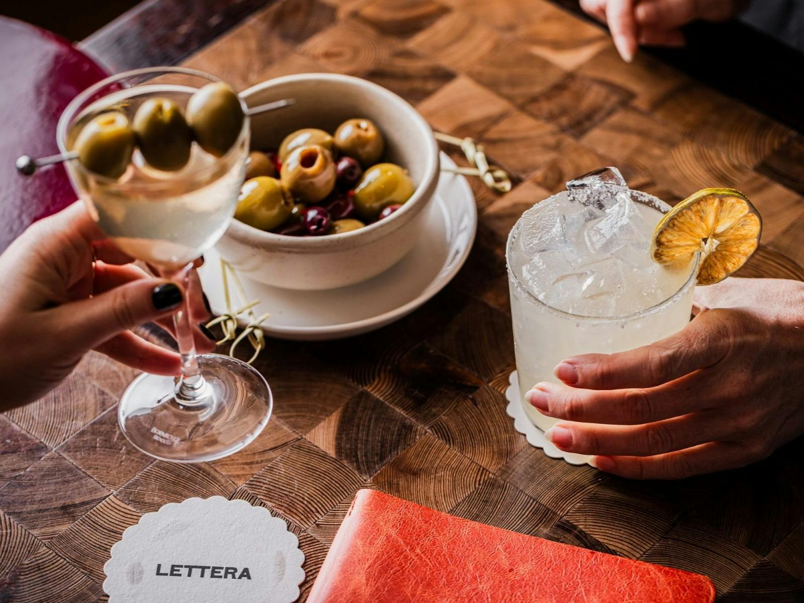 Cocktails at Bar Lettera
