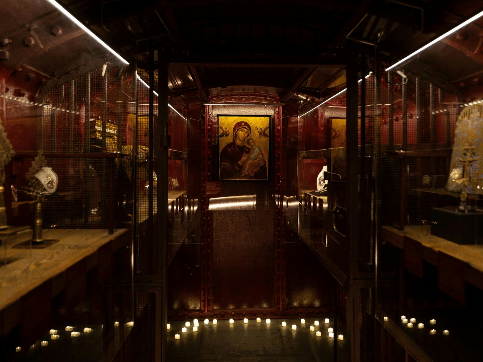 Theotakis Icon in the vault