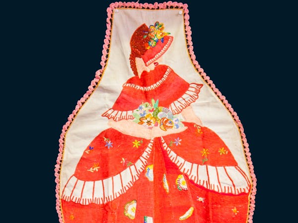 Aprons 1890s to 1990s: Textiles Exhibition