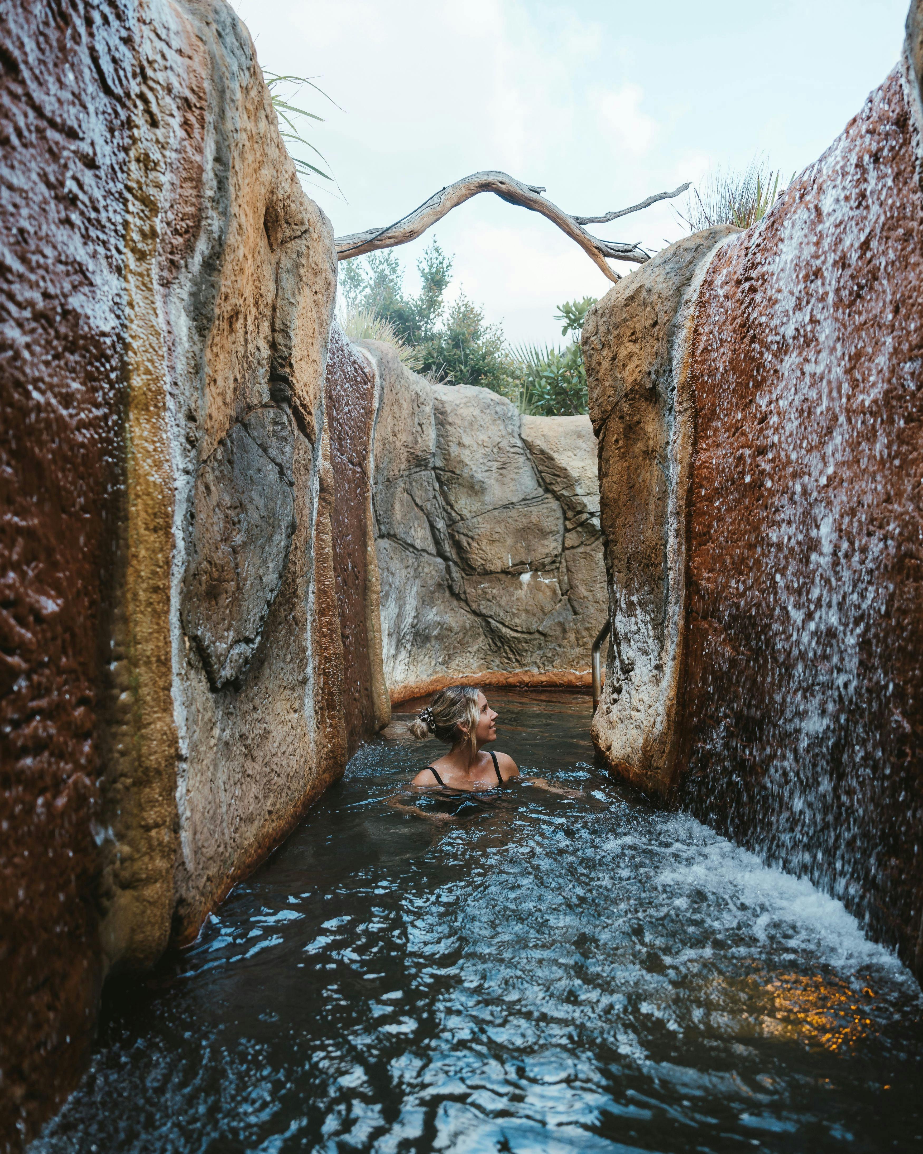 Passage Pool at Deep Blue Hot Springs Warrnambool