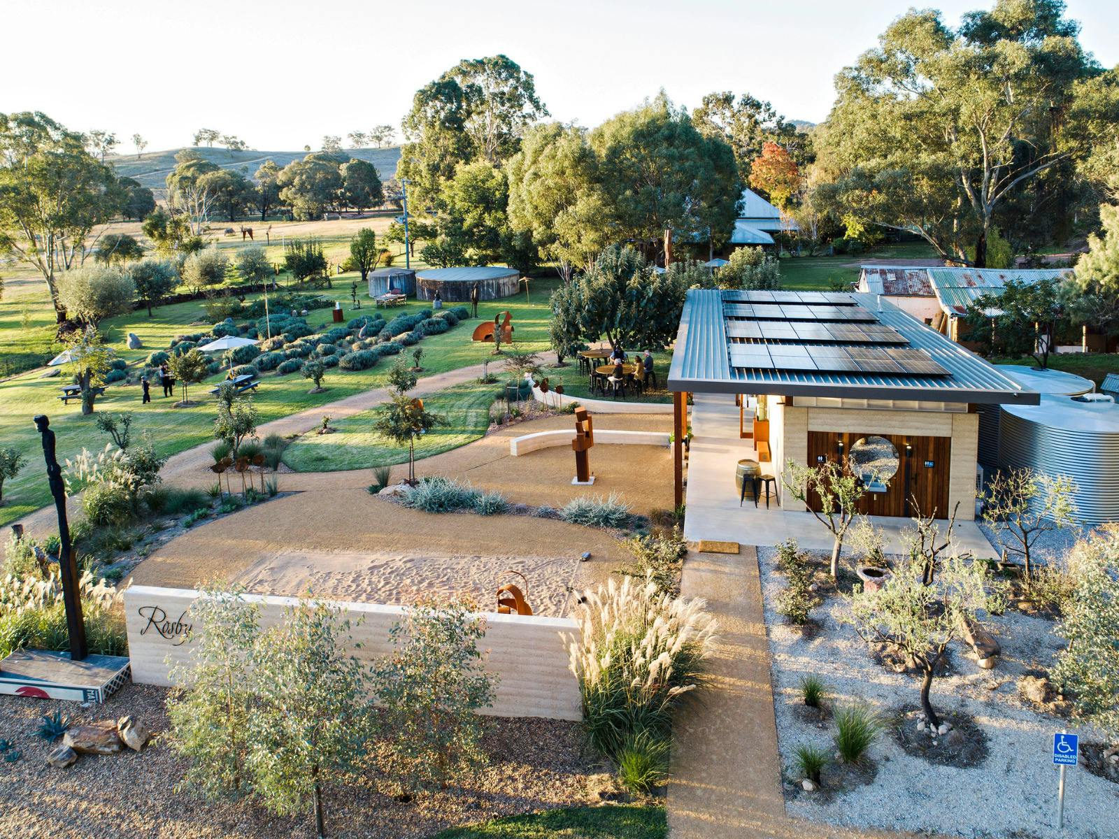 Sculpture park in Mudgee NSW