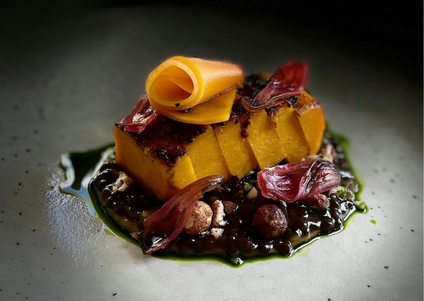 The Pumpkin Dish - vegan friendly with all the oomph of a Sunday Roast