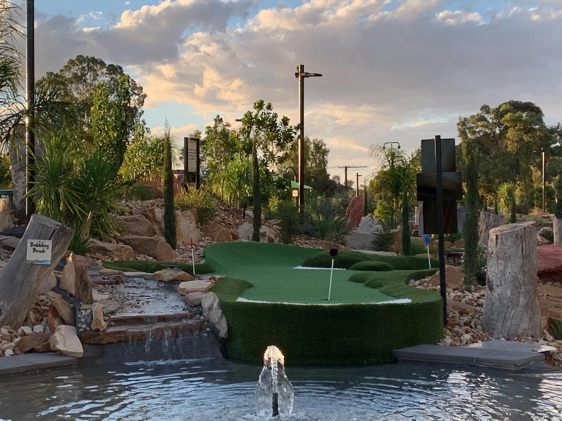 World class 9 hole mini golf course