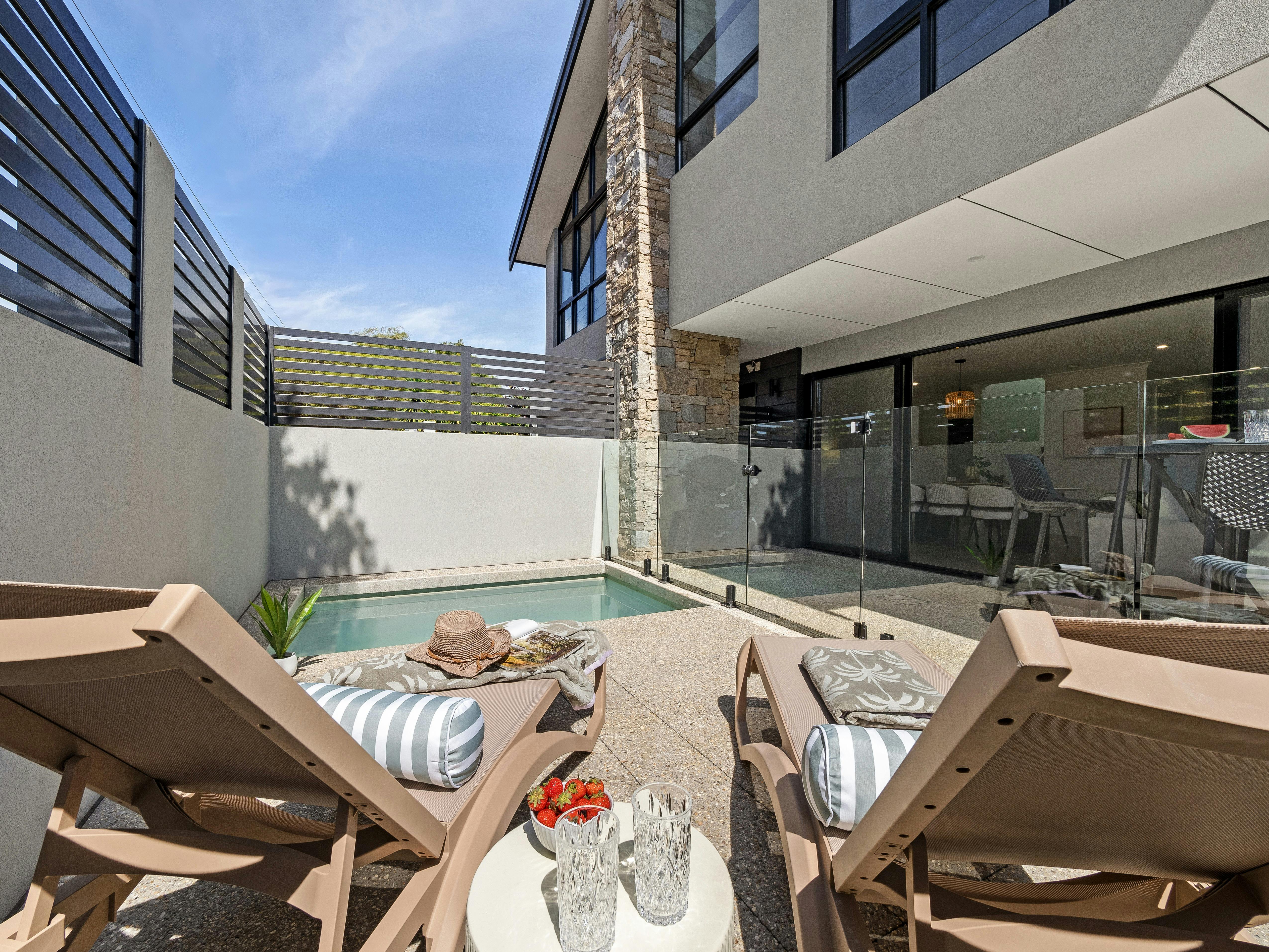 Outdoor Seating Area, Heated Pool & BBQ Grill