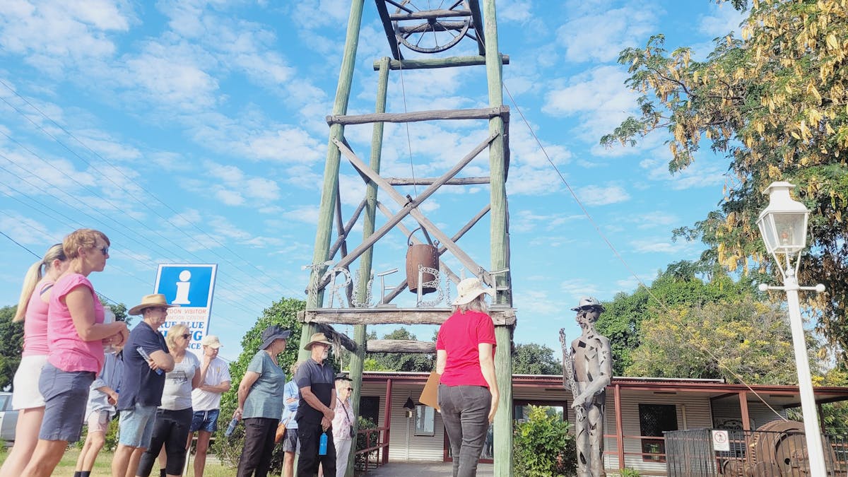 Tiny town tour, outback queensland, free tours, gold rush, history, heritage preservation Tiny town tour, outback queensland, free tours, gold rush, history, heritage preservation