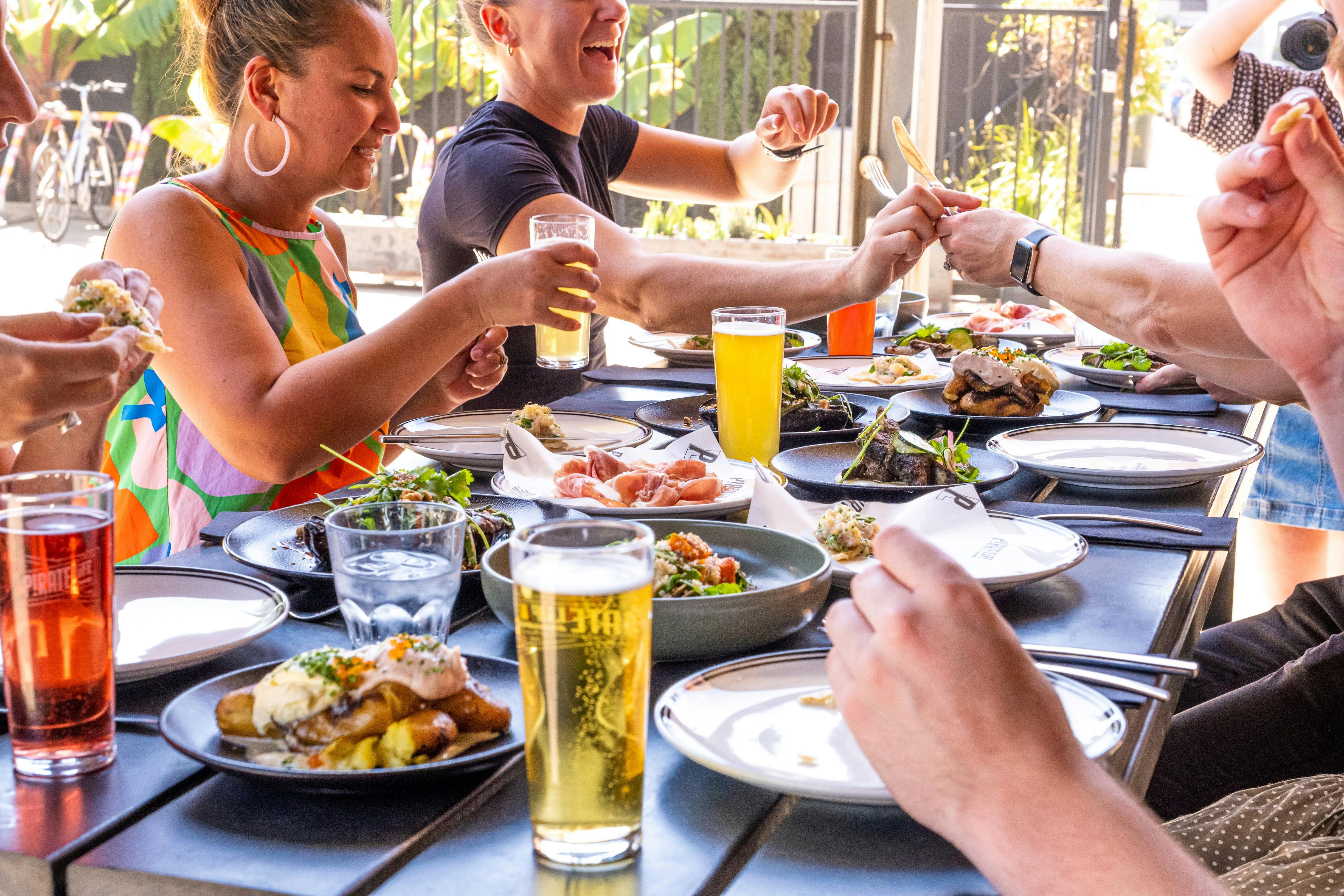 Sharing plates & beers