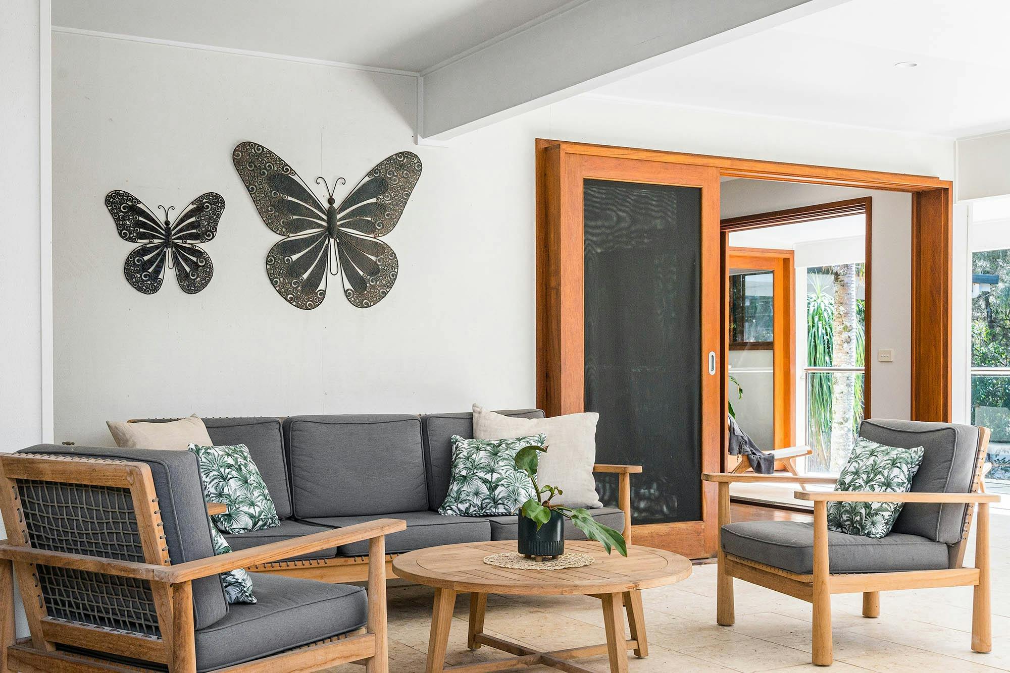 Beachcomber Blue - 拜倫灣 - 樓上戶外臥底座位 b