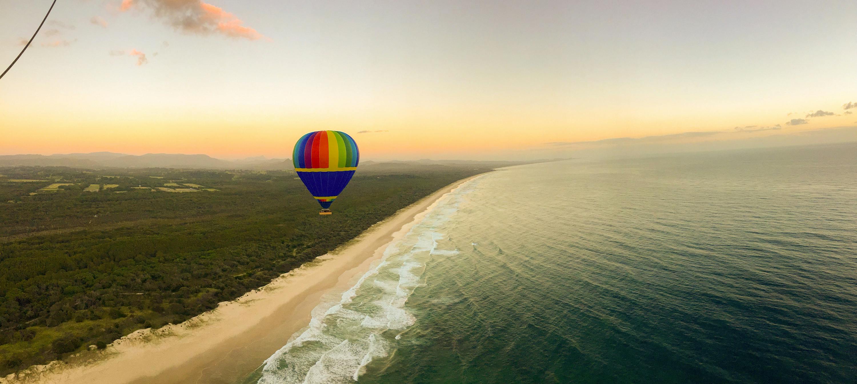 Byron Bay Ballooning Coastal flight