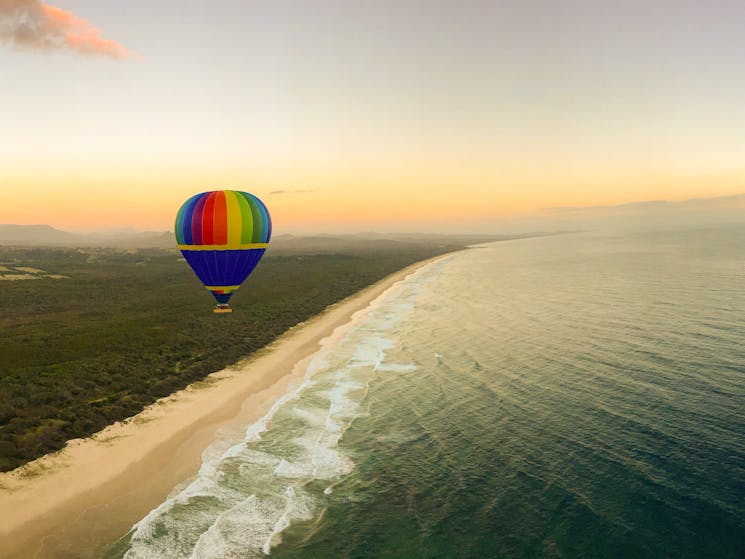 Byron Bay Ballooning Coastal flight