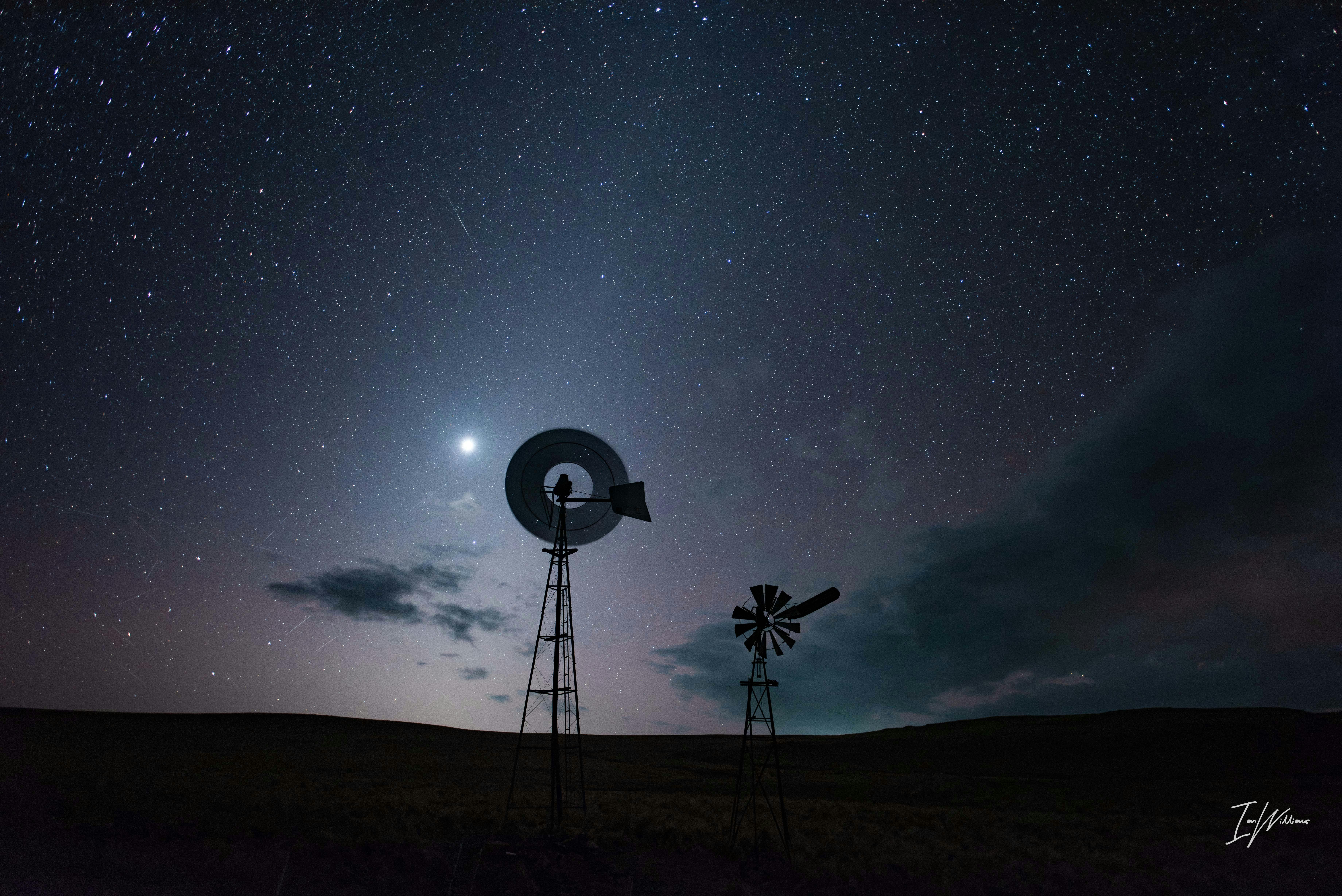 This shows the phenomenon of the Zodiacal light visible around March and September each year due