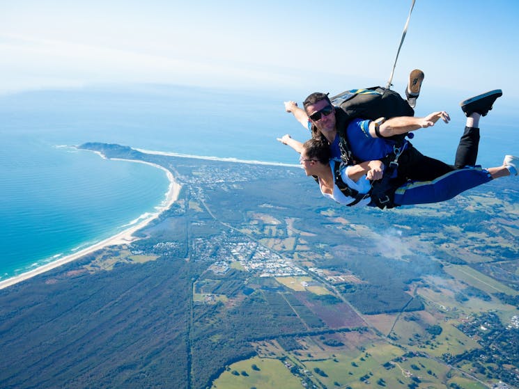 Skydive Byron Bay Freefall