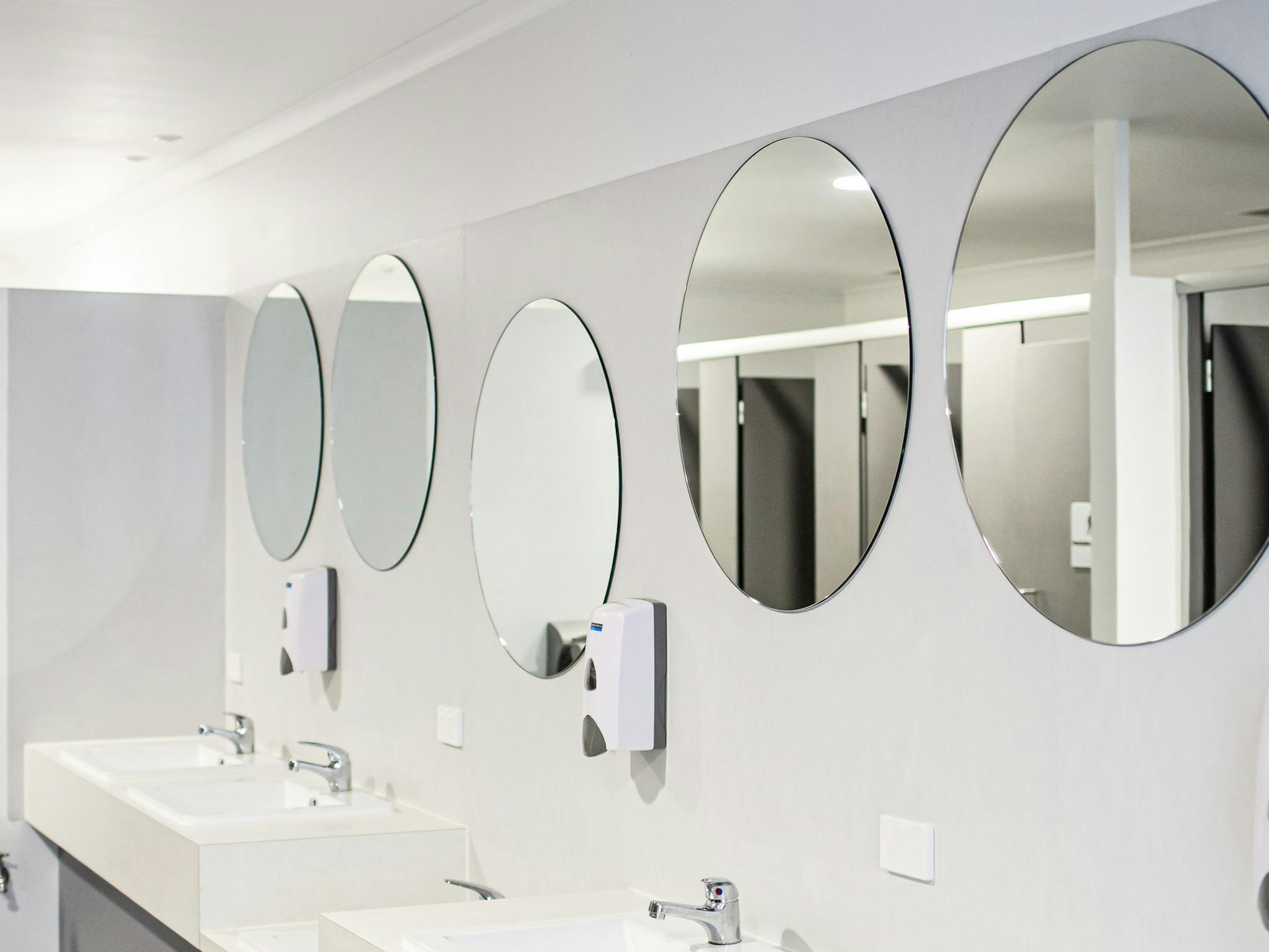 Amenities mirrors
