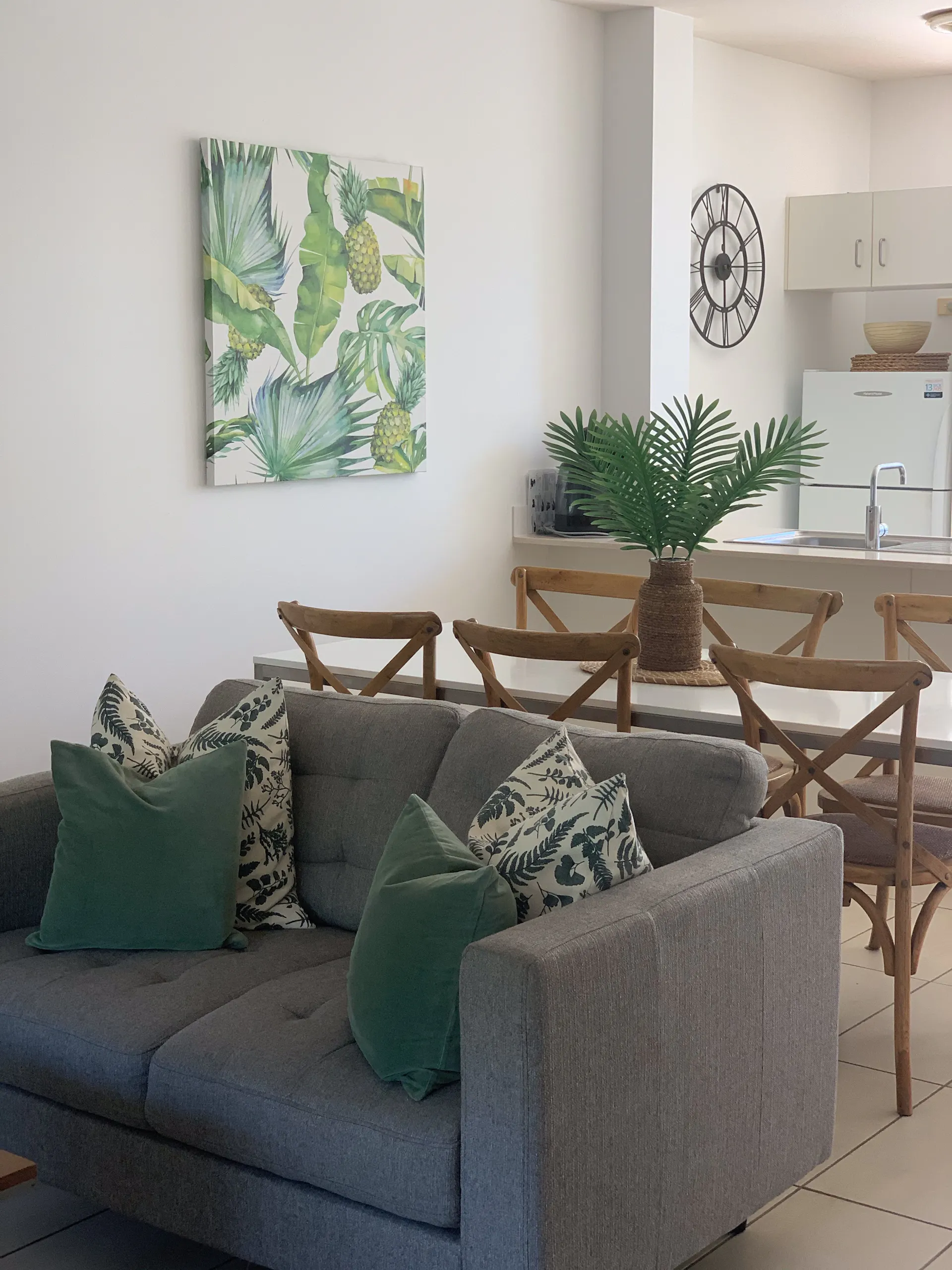 Dining area flows through to lounge and kitchen