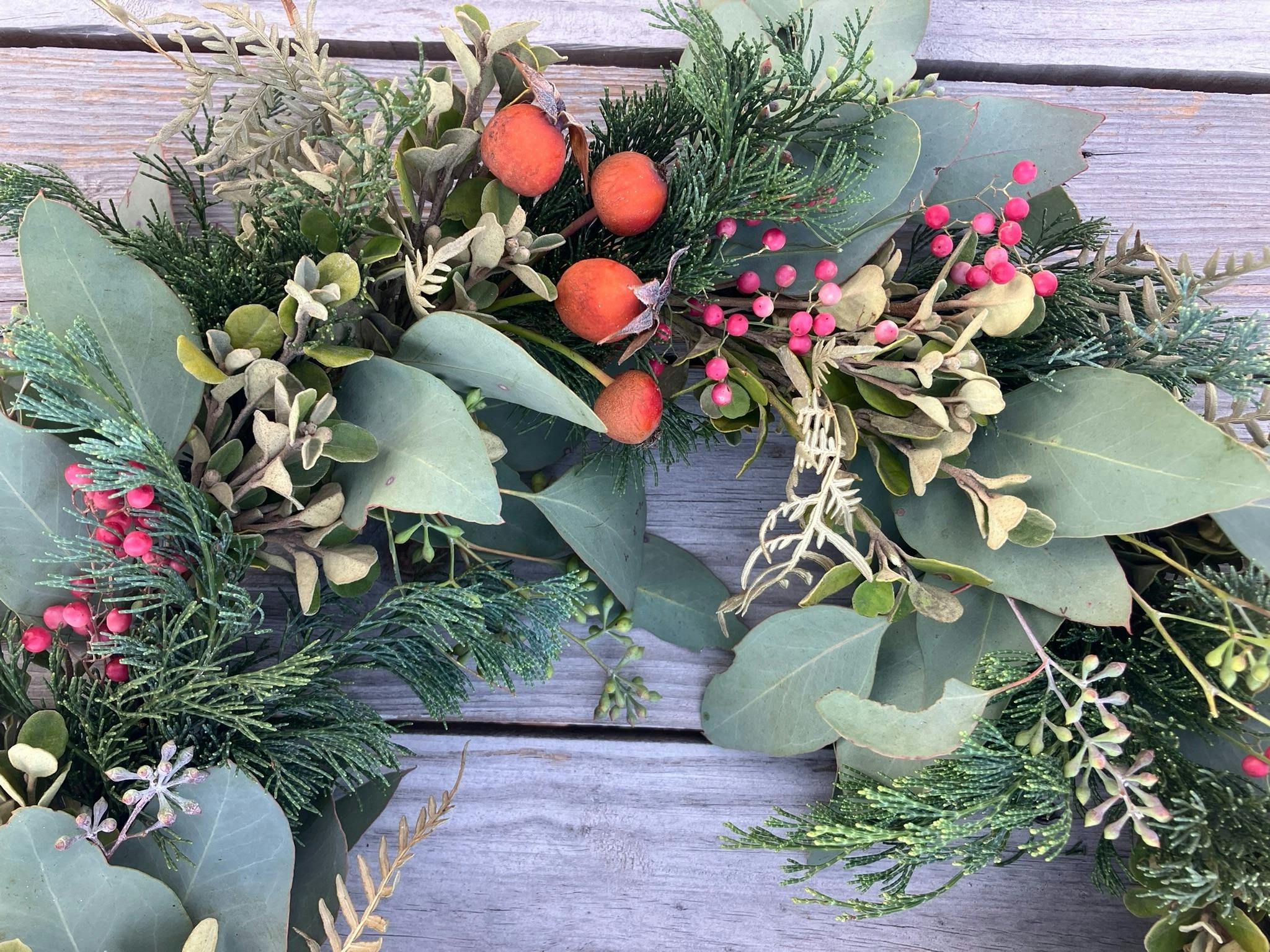 Winter Wreath Workshop at Lake View House