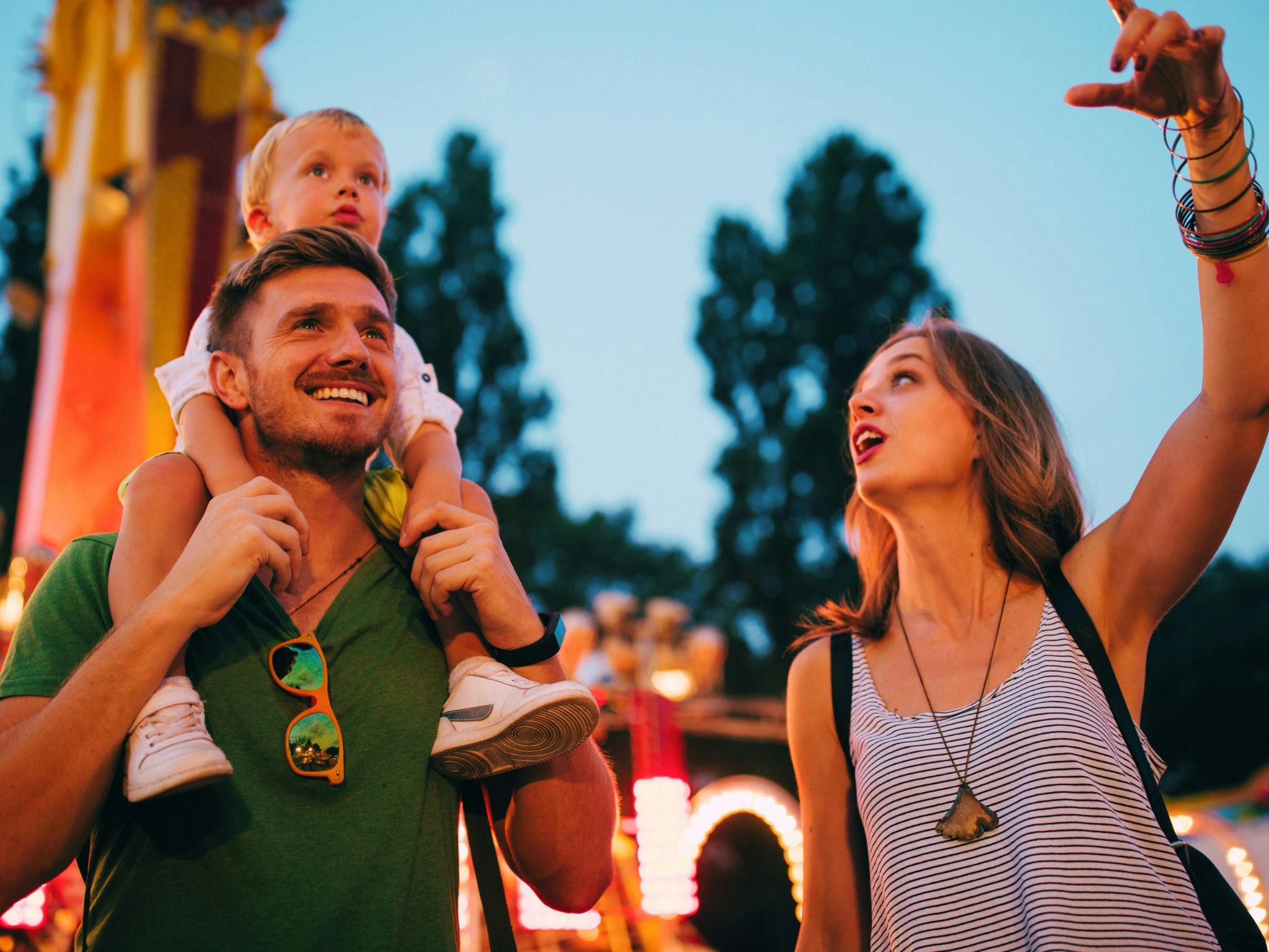 Carnival rides & games for the kids and young at heart.