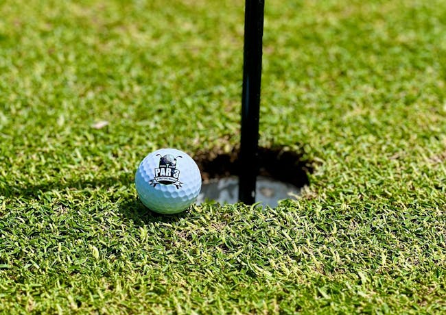 ball near hole