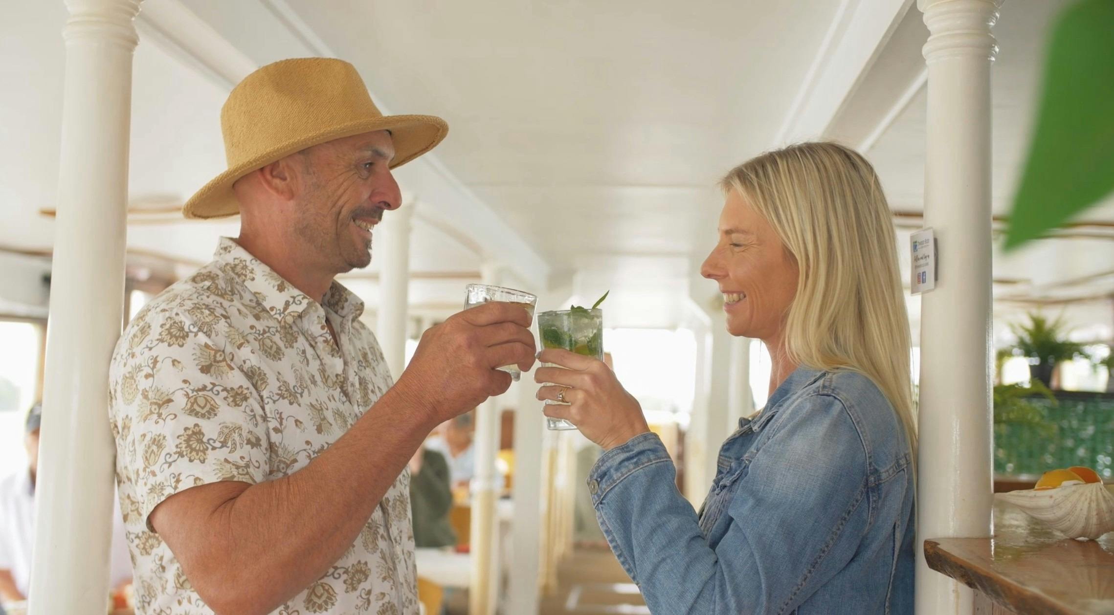 Cocktails featuring local distillers.